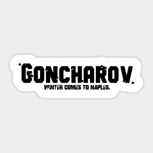 GONCHAROV Sticker